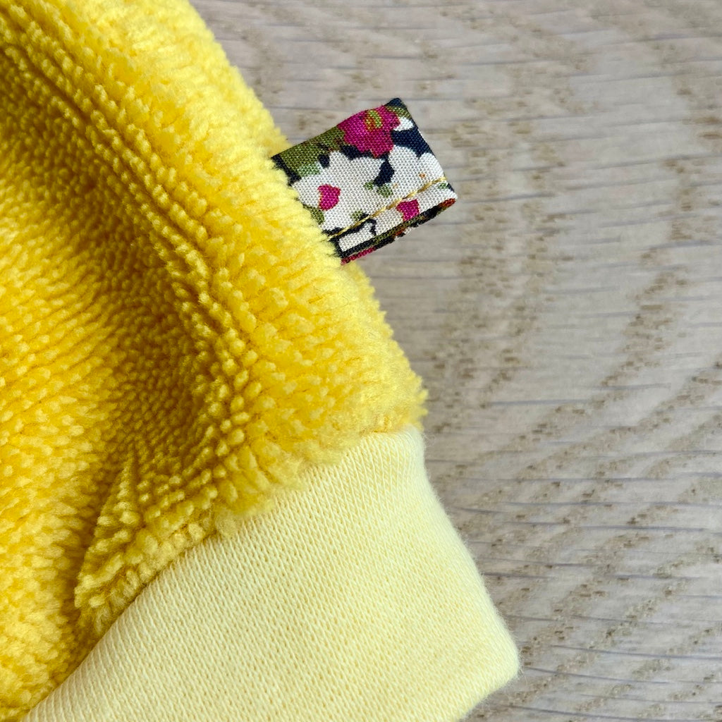 Le gant de toilette marionnette en balade automnale