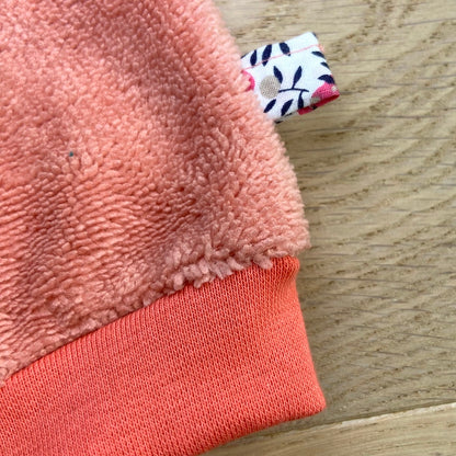 Le gant de toilette marionnette qui aime le rose