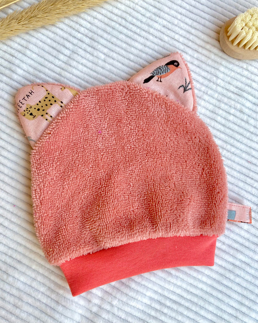 Le Gant de toilette marionnette qui part en voyage