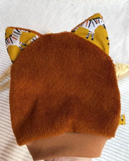 Le gant de toilette marionnette qui fait un safari